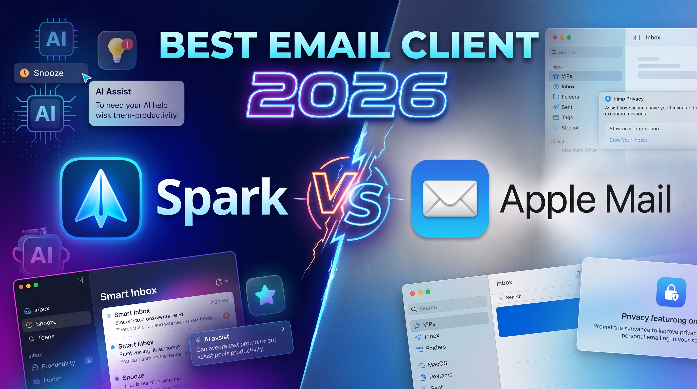 Best Email Client 2026 Spark Vs Apple Mail