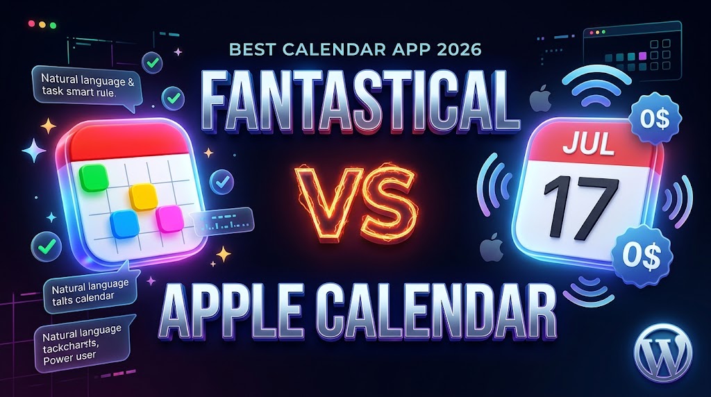 Best Calendar App 2026 Fantastical Vs Apple Calendar